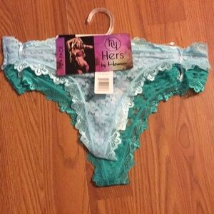 Hers by Herman Panty set of 2 size Small